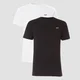 Tricou Essentials pentru bărbați MP (2 pachete) - alb/negru