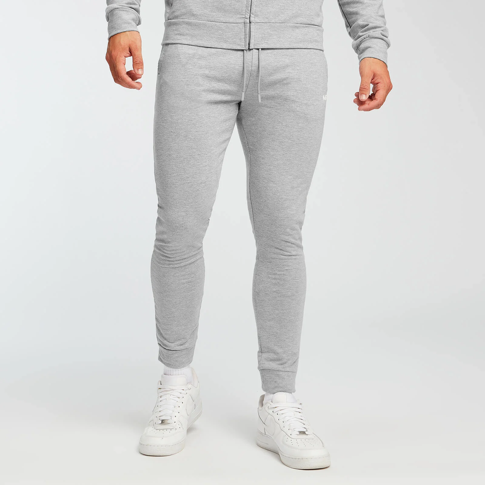 Pantaloni jogger slim fit MP Form pentru bărbați - Gri marnă - XS Imagine 1