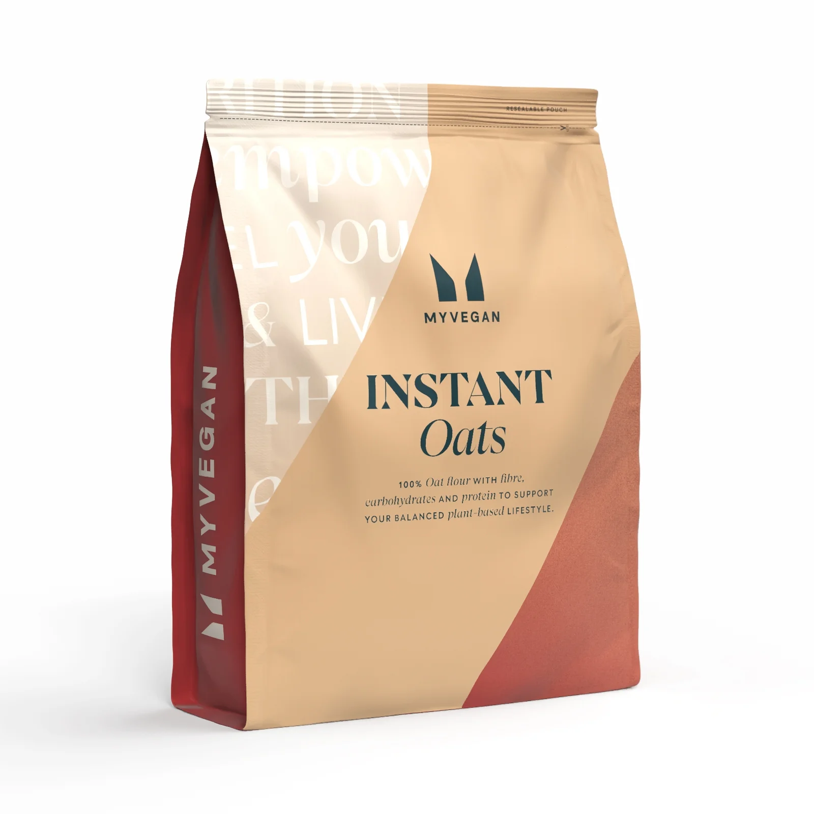 100% Ovăz instant - 1kg - Ciocolata Imagine 1