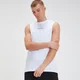 Tricoul de bărbați MP Original Drop Armhole Tank Top - Alb