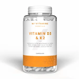 Capsule cu Vitamina D3 și K2 - Amount 90CAPSULES, 90servings