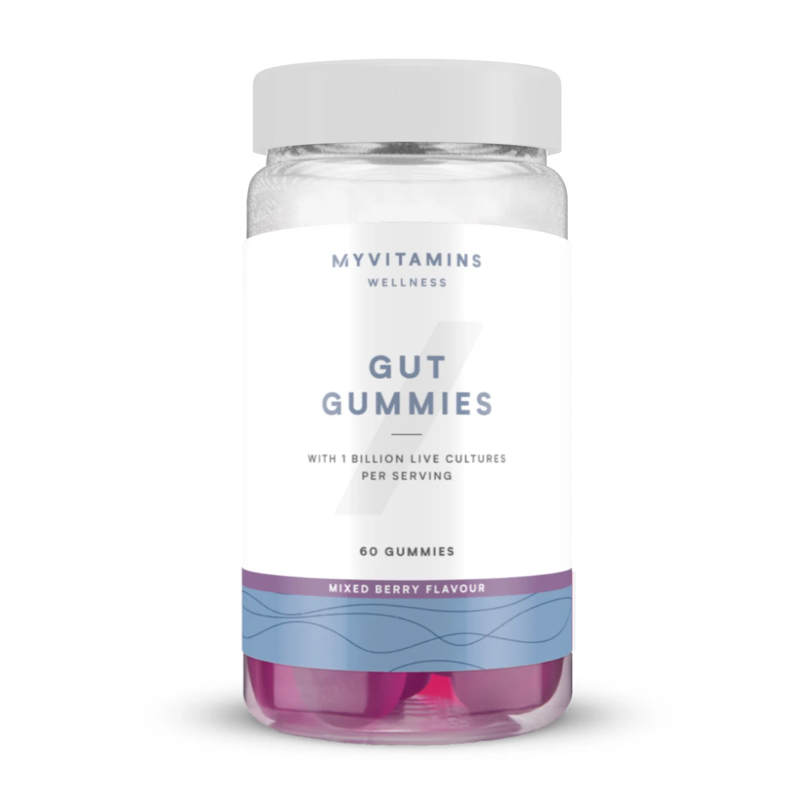 Gut Gummies - 60gummies - Fructe de padure amestecate Imagine 1