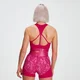 Bustieră sport texturată MP Adapt pentru femei - Virtual Pink