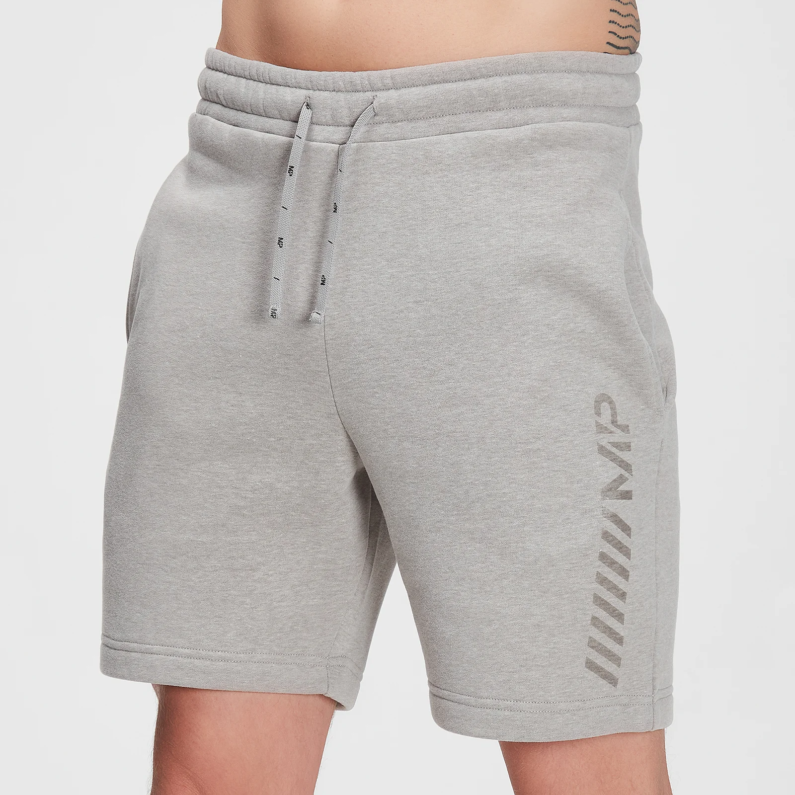 Pantaloni scurți de trening MP Tonal Graphic pentru bărbați - Storm Grey Marl - XXS Imagine 1