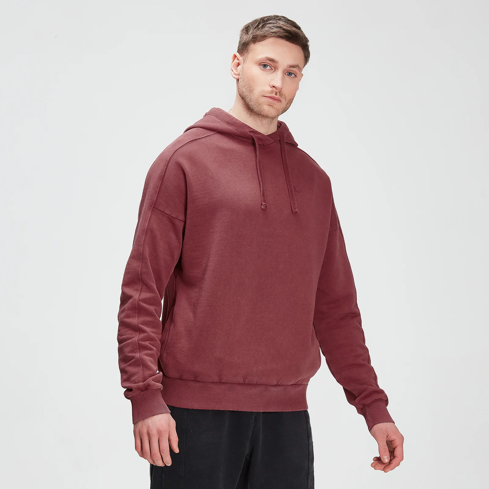 MP Men's Training Hoodie - Claret - XXS Imagine 1