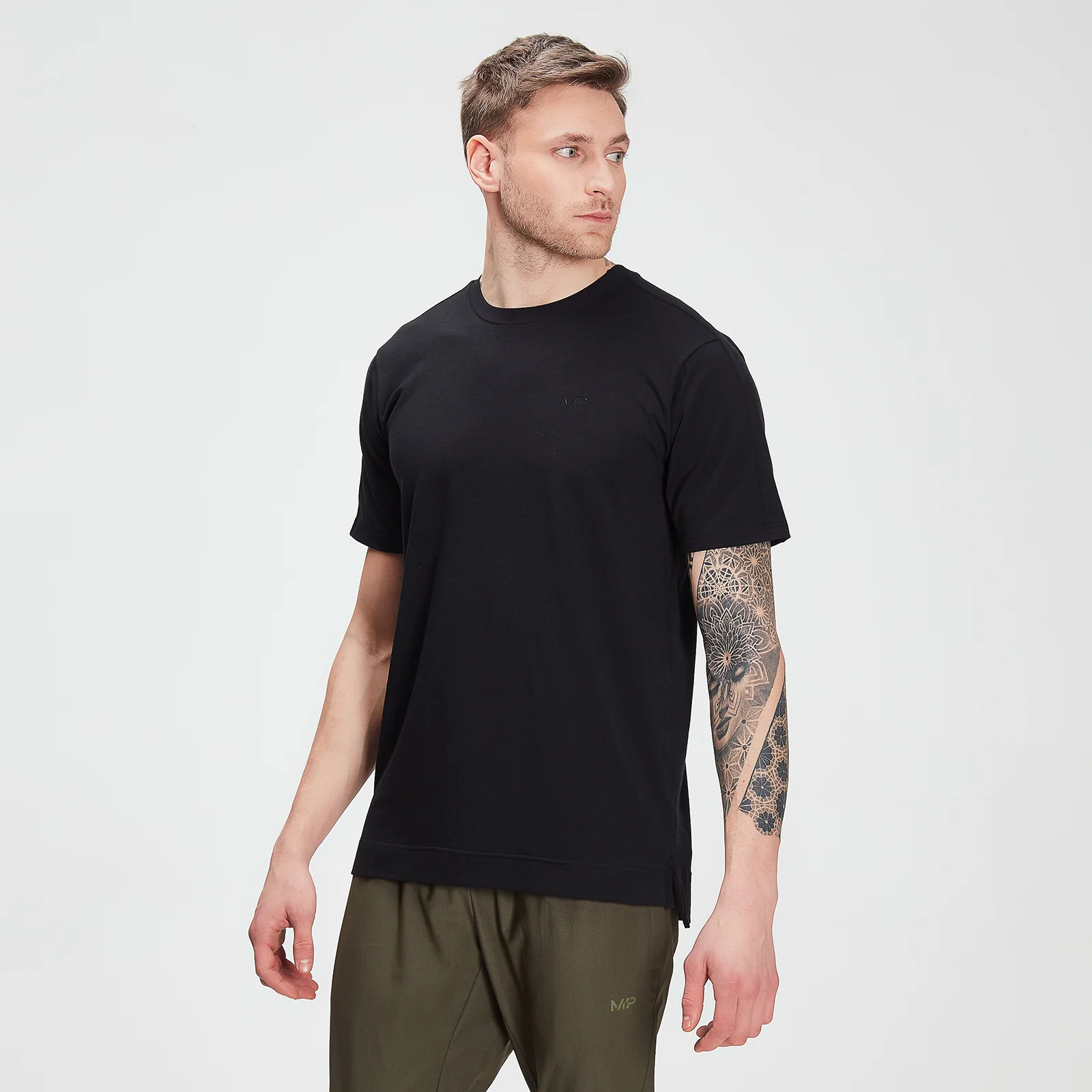 Tricou cu mânecă scurtă MP Training drirelease® pentru bărbați - negru - XXS Imagine 1