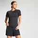 Tricou de antrenament croială slim MP pentru femei - Negru