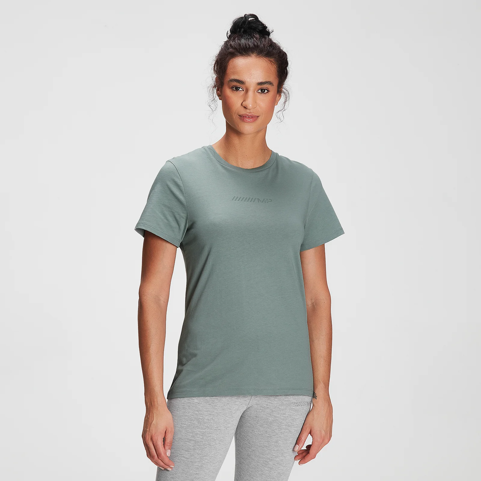 MP Women's Tonal Graphic T-Shirt - Washed Green - XXS Imagine 1