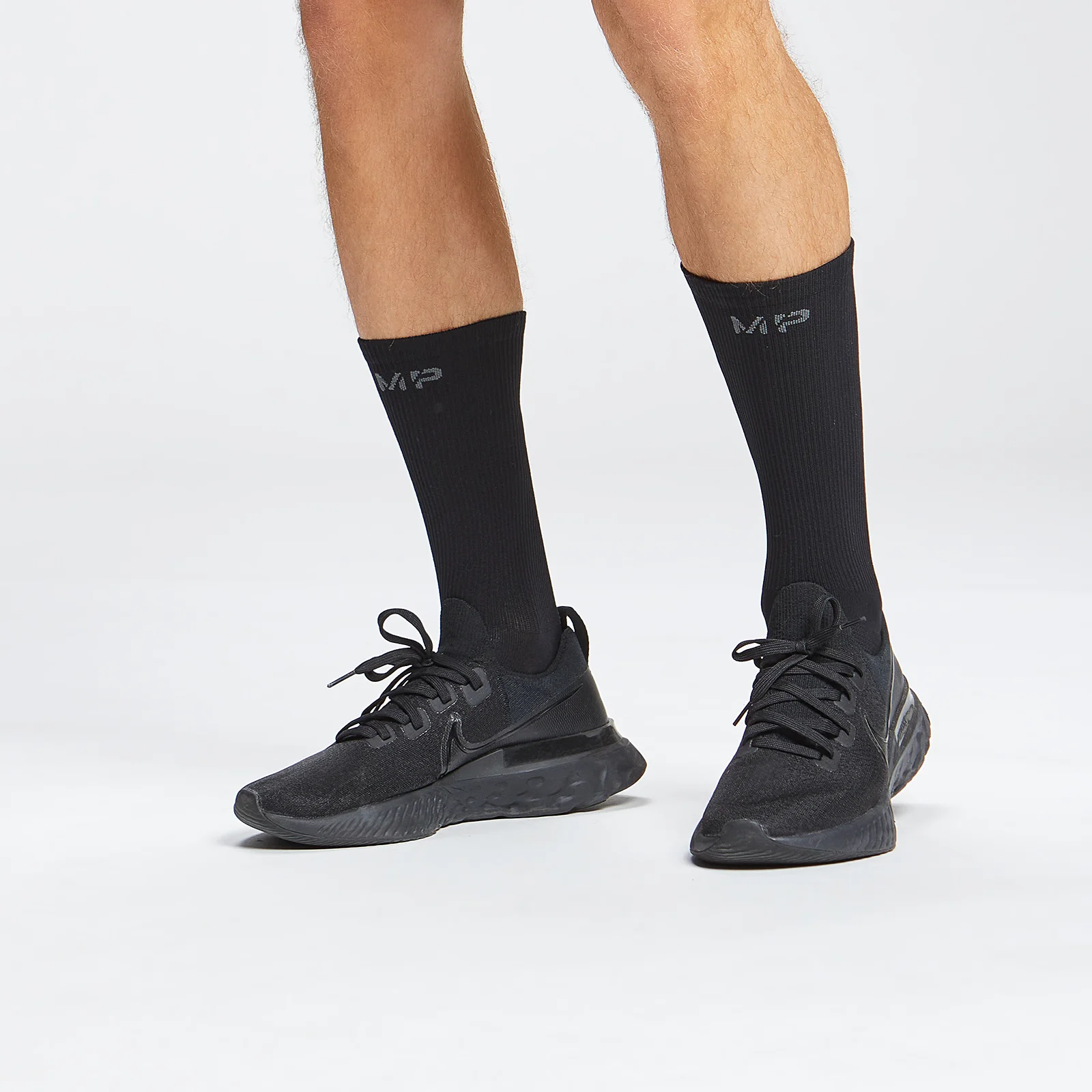 Șosete unisex MP Agility Crew Crew - Negru - UK 3-6 Imagine 1