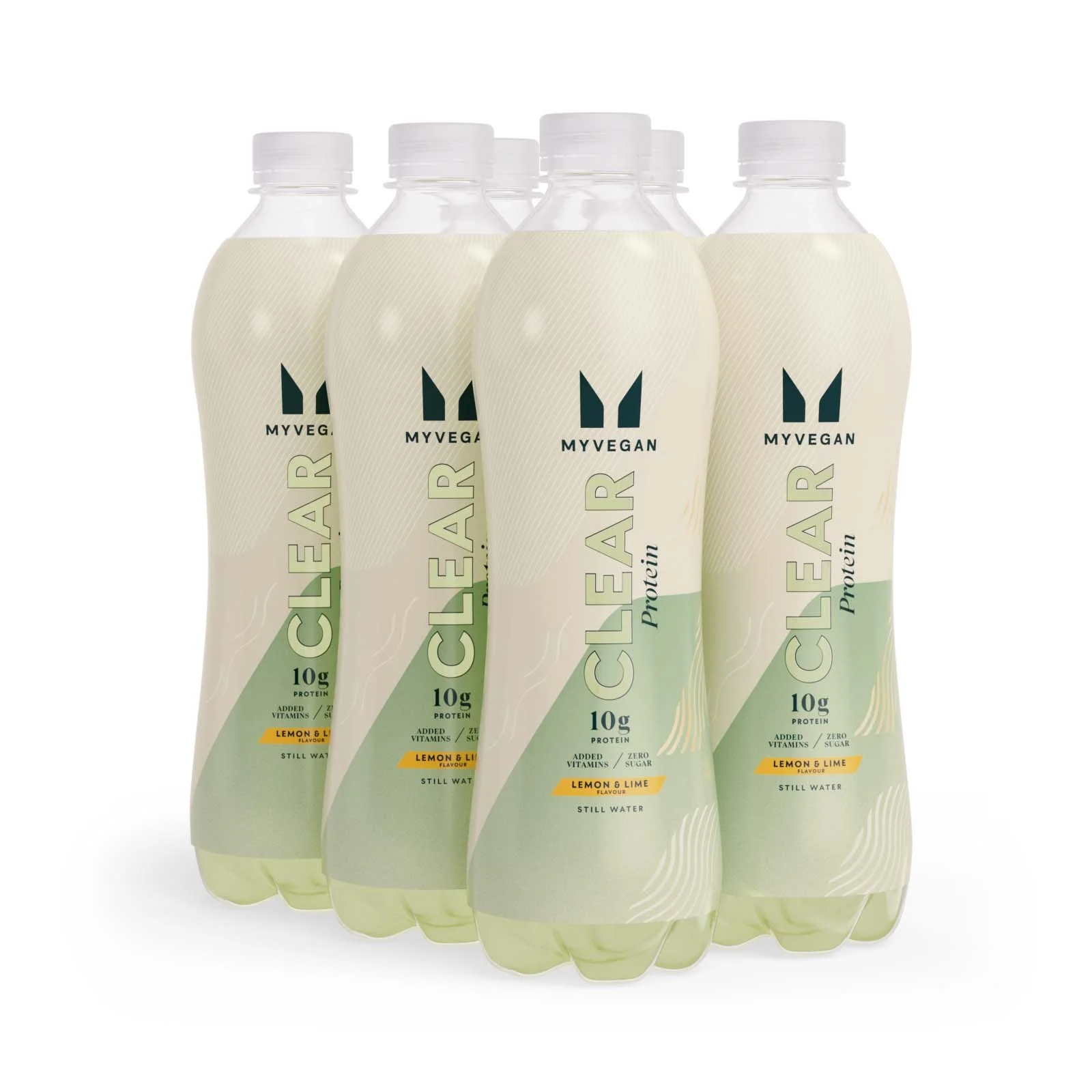 Apă proteică pentru vegani Vegan Protein Water - Lamaie galbena & Lamaie verde Imagine 1