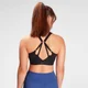 Sutien sport Power Ultra pentru femei MP - roșu cald