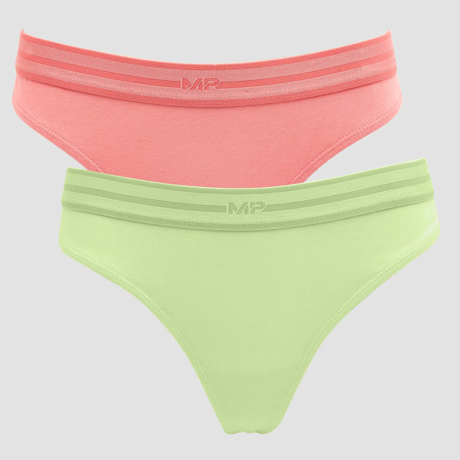 MP Women's Thong (2 Pack) Butterfly/Geranium Pink - XXS Imagine 1