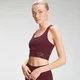 Sutien de antrenament MP Fade Graphic pentru femei - Washed Oxblood