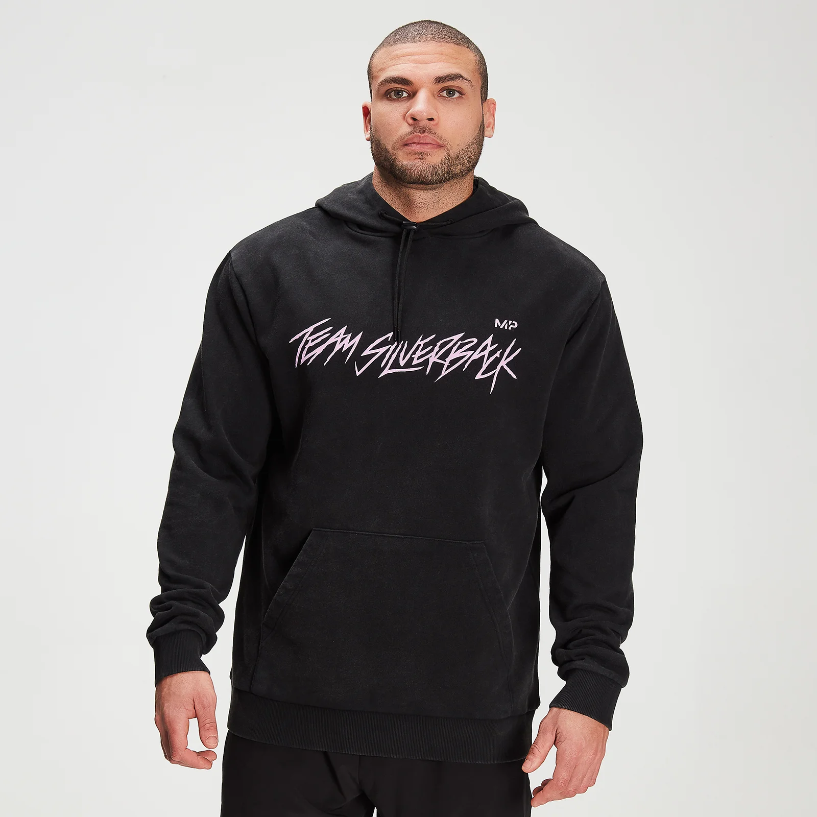 MP X Zack George Men's Washed Hoodie - Black - XXS Imagine 1