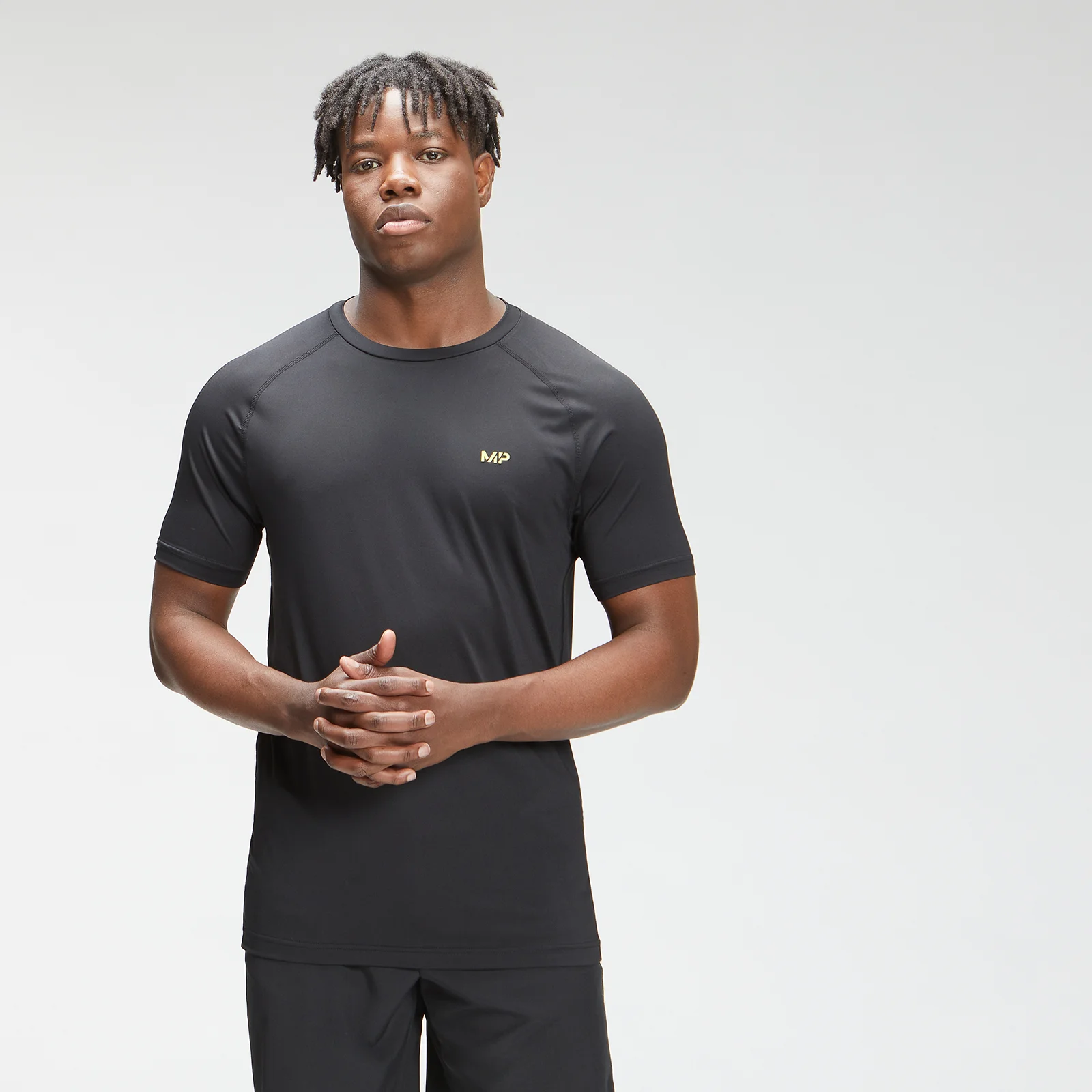 MP Men's Tempo Short Sleeve T-Shirt - Black - XXS Imagine 1
