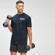 Tricou supradimensionat cu mânecă scurtă Adapt Tie Dye pentru bărbați MP Adapt Tie Dye - Petrol Blue/Black
