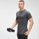 Tricou cu mânecă scurtă Essential Seamless Graphic pentru bărbați MP - negru