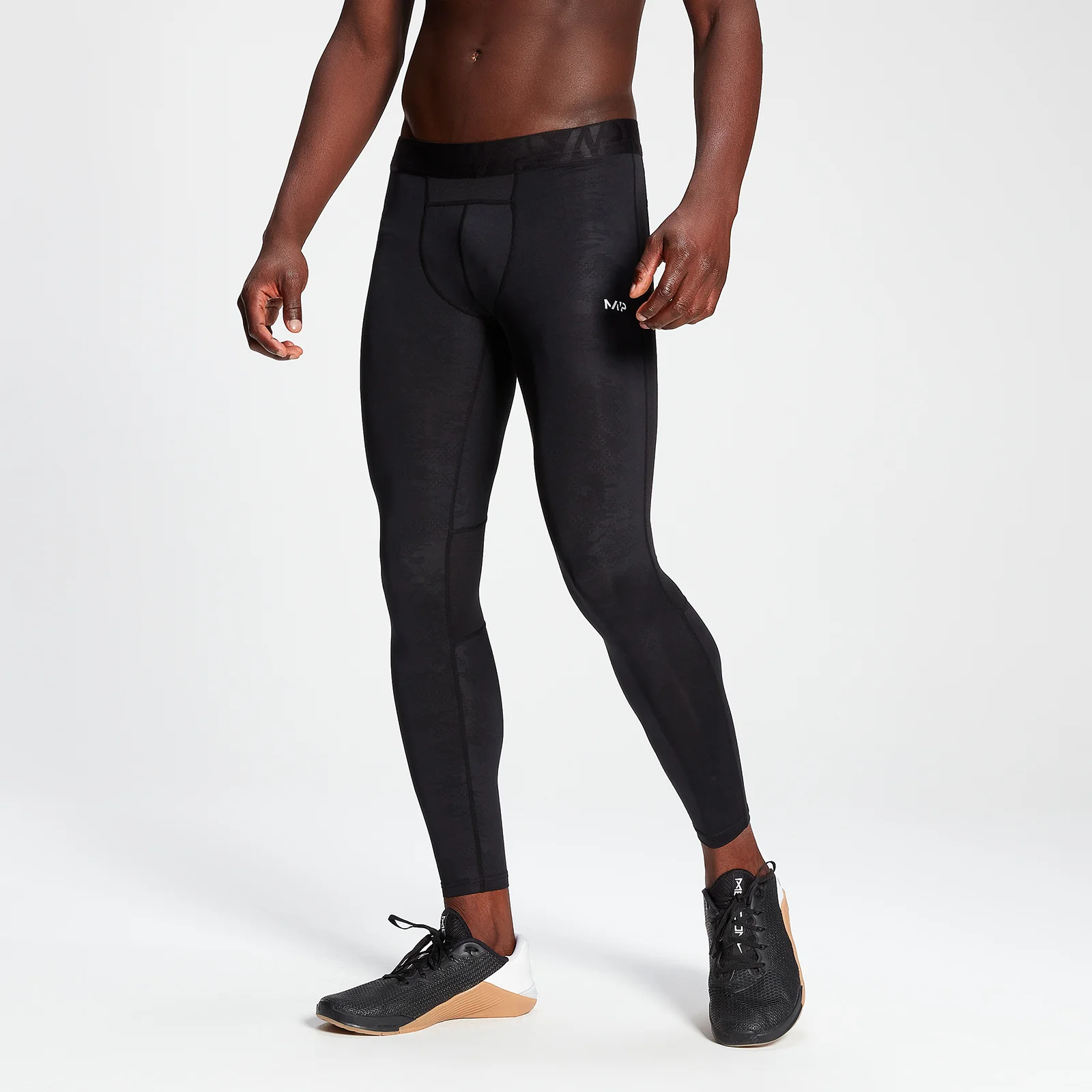 MP Men's Engage Baselayer Leggings - Black - XXS Imagine 1