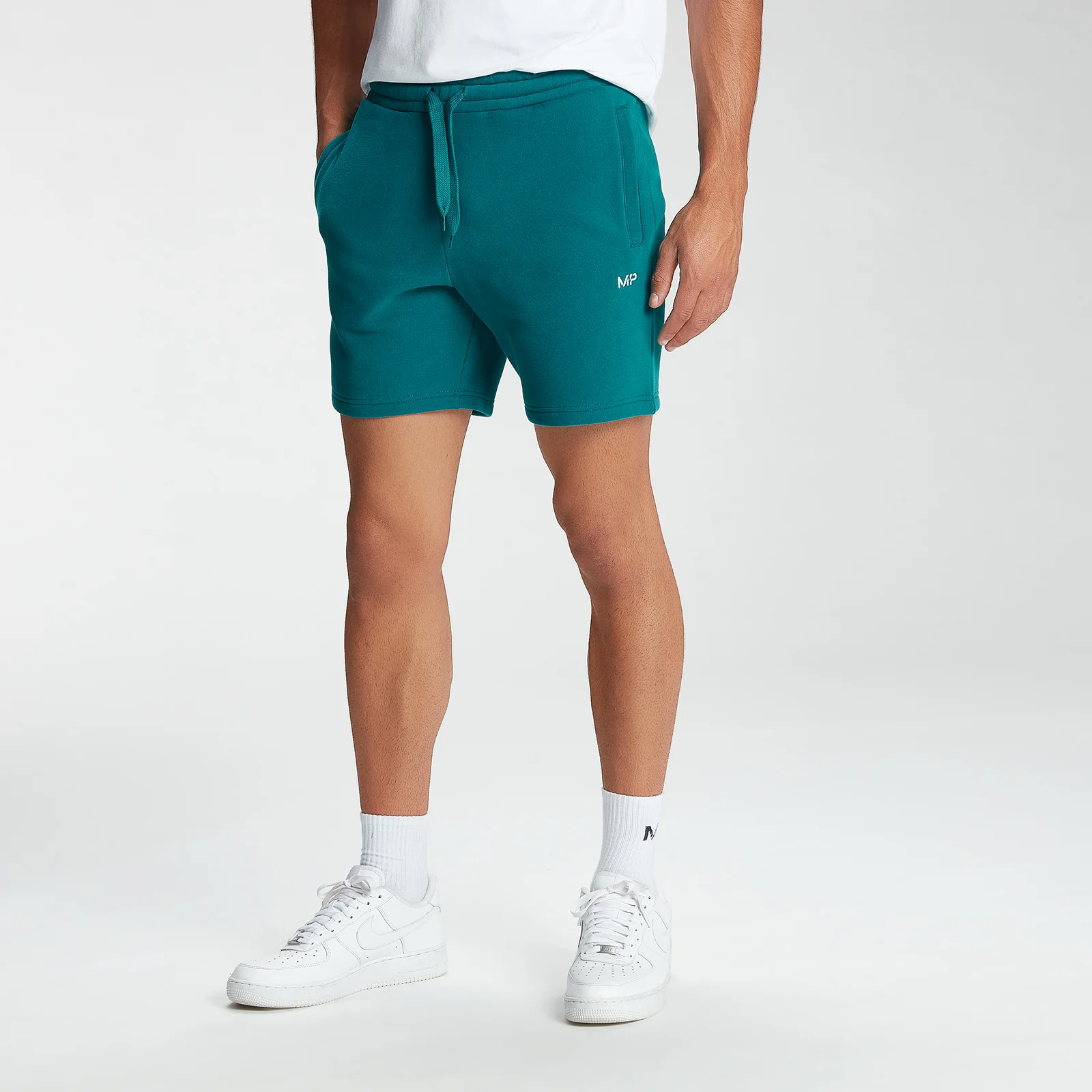 MP Men's Rest Day Sweatshorts - Teal - XXS Imagine 1