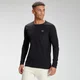 Tricou cu mânecă lungă pentru bărbați MP Essentials - negru