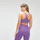 Sutien sport fără sudură Tempo pentru femei MP - Deep Lilac