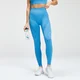 MP Women's Tempo Seamless Leggings - Bright Blue