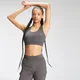 Sutien sport Repreve® pentru femei MP Tempo Cross Back Repreve® - Carbon