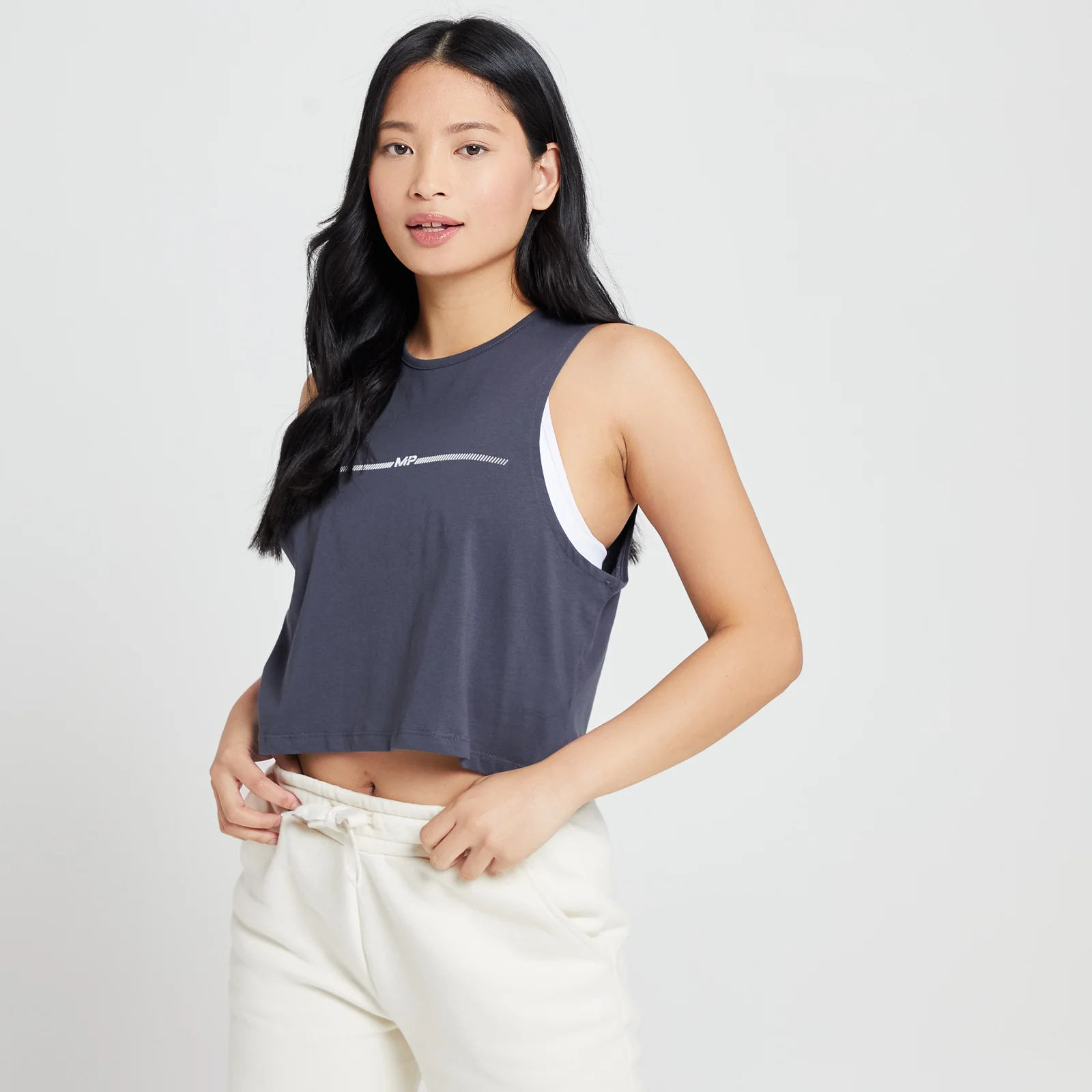 Maiou MP Mini Mark Graphic Reach pentru femei - Grafit - XXS Imagine 1