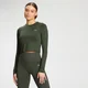 Tricou cu mânecă lungă cu mânecă lungă pentru femei MP Essentials Training Dry Tech - Vine Leaf