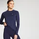 Tricou cu mânecă lungă pentru femei MP Essentials Training Slim Fit Long Sleeve Top - Navy