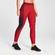 MP Engage pentru femei Engage Colour Block Leggings - Danger/Wine