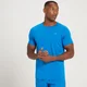 Tricou cu mânecă scurtă de antrenament cu grafică MP Linear Mark pentru bărbați - True Blue