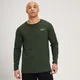 Tricou cu mânecă lungă MP Fade Graphic pentru bărbați - Verde închis