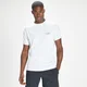 Tricou cu mânecă scurtă de antrenament pentru bărbați cu grafică MP Infinity Mark - Alb