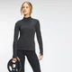 Tricou cu fermoar MP Power Ultra Regular Fit 1/4 Zip Top pentru femei - negru