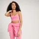 Bustieră sport MP Fade Graphic pentru femei - Candy Floss
