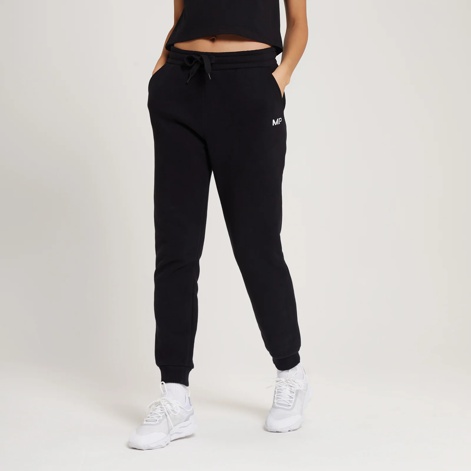 Pantaloni de tip jogger MP Fade Graphic pentru femei - Negru - XXS Imagine 1