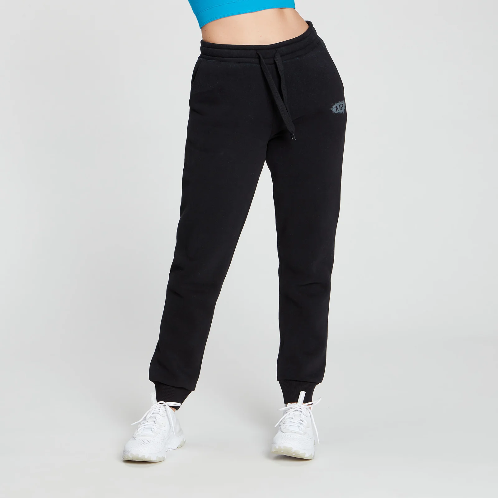 MP Women's Chalk Graphic Joggers - Black - XXS Imagine 1