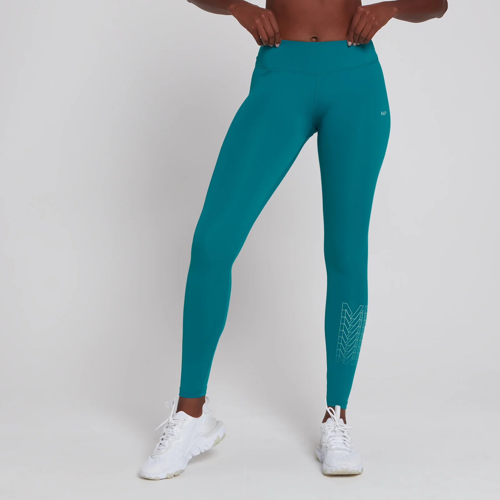 MP Women's Repeat MP Training Leggings - Teal - XXS Imagine 1