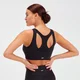 Sutien sport Sculpt Laser Cut pentru femei MP - negru