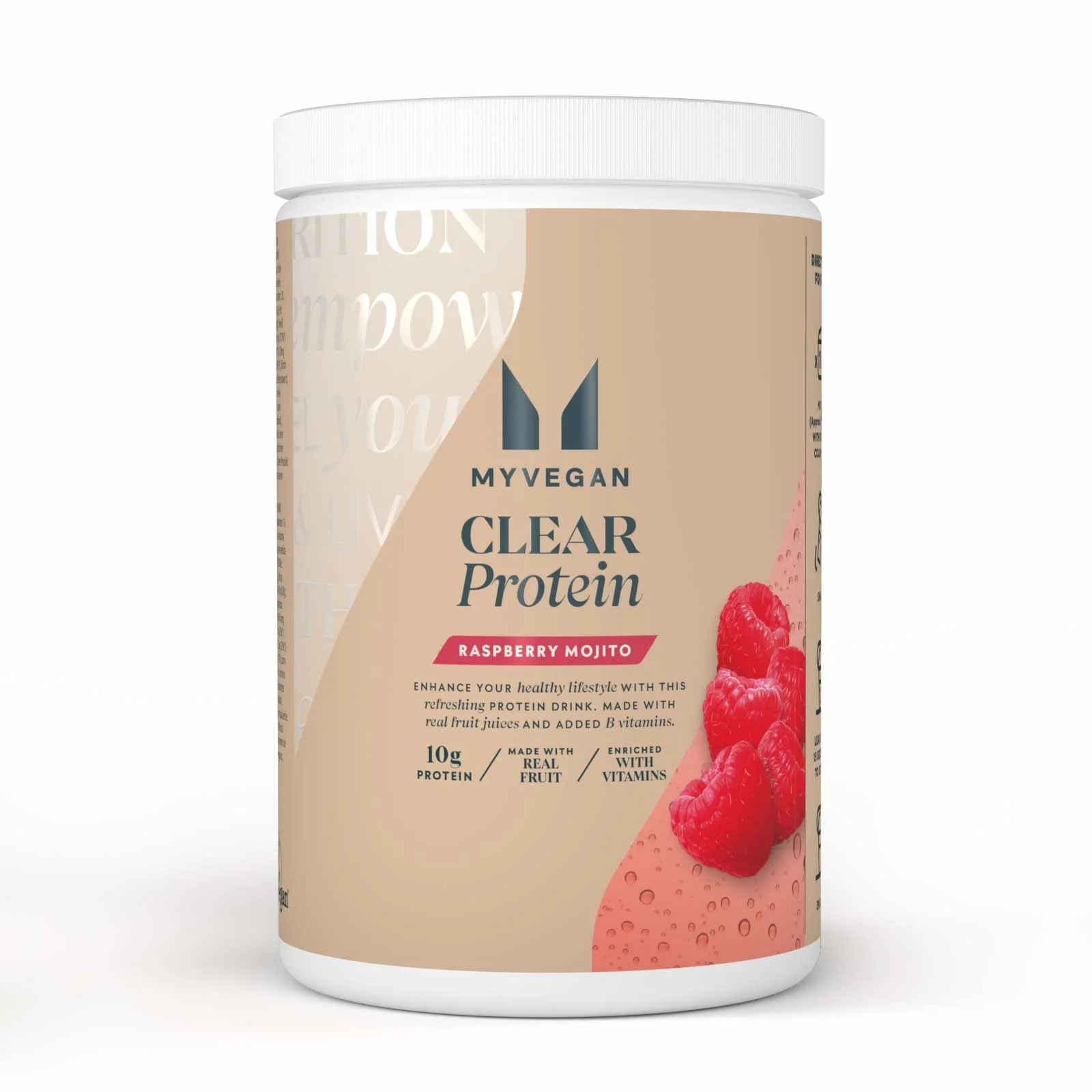 Clear Vegan Protein - 320g - Raspberry Mojito Imagine 1