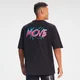 Tricou supradimensionat MP Retro Move pentru bărbați - Negru