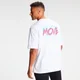 Tricou supradimensionat MP Retro Move pentru bărbați - Alb