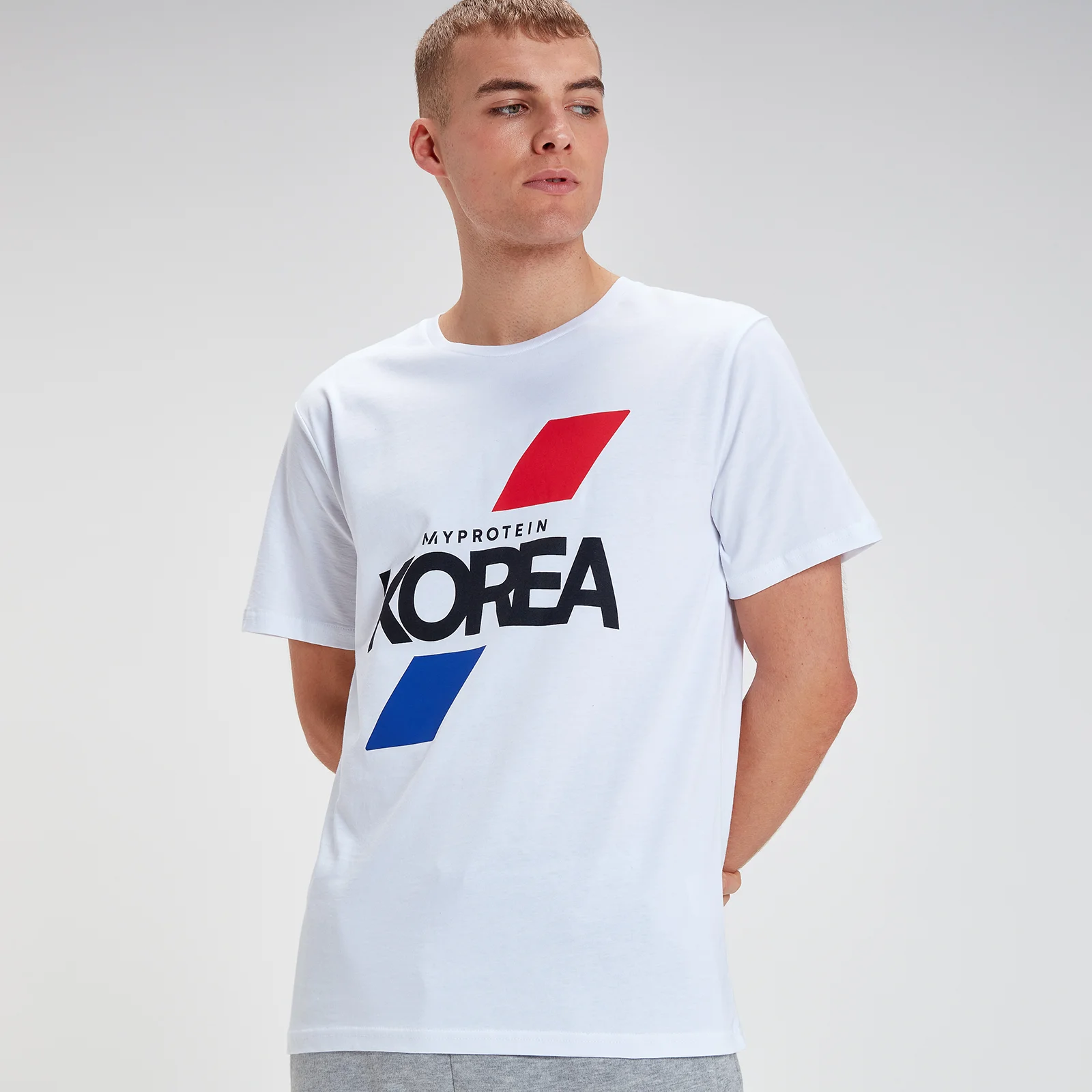 Tricou MP x Korea Essentials - Alb - XS Imagine 1