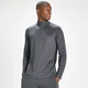 MP Men's Linear Line Graphic Essentials Training 1/4 Zip - Gun Metal