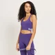 Bustieră sport de antrenament MP pentru femei - Blueberry