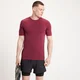 Tricou cu mânecă scurtă fără cusături MP Tempo Ultra pentru bărbați - Merlot