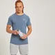 Tricou cu mânecă scurtă MP Form pentru bărbați - Steel Blue
