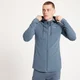 Hanorac cu fermoar MP Form pentru bărbați - Steel Blue