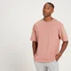 Tricou supradimensionat MP pentru bărbați - Roz șters